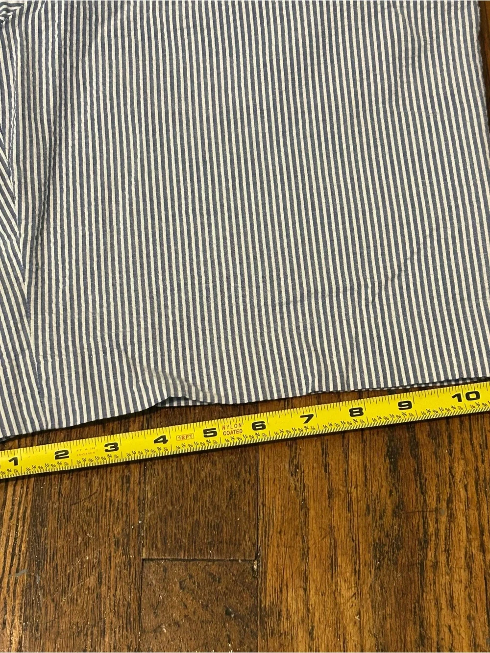 Polo by Ralph Lauren Navy and White Striped Flat Front Men’s Shorts